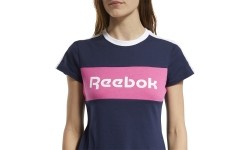 Reebok Te Linear Logo Deta Blue bluzka damska