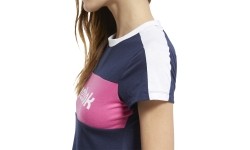 Reebok Te Linear Logo Deta Blue bluzka damska