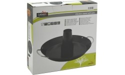 Stojak do grillowania kurczaka z patelnią