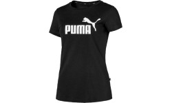 Puma Palaidinė Ess Logo Tee Cott Black