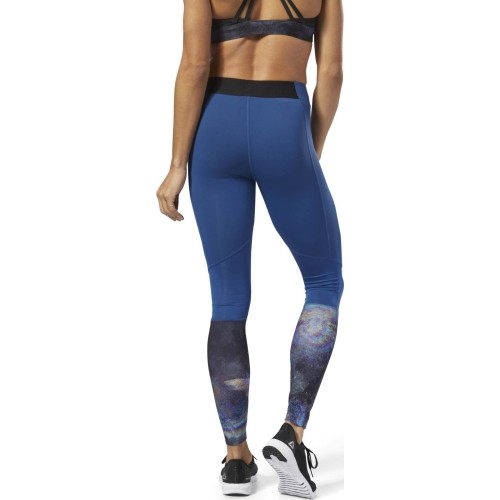 Legginsy damskie Reebok Os Comp Tights, Oil Blue D93890