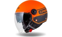 Kask motocyklowy Cassida Handy Plus Linear Pearl Matte Orange/Black