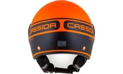 Kask motocyklowy Cassida Handy Plus Linear Pearl Matte Orange/Black
