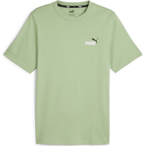 Koszulka męska Puma Ess+ 2 Col Small Pure Green 674470 95
