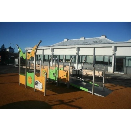 Zestaw na plac zabaw dla osób na wózkjach inwalidzkich Inter-Play Kajo 1