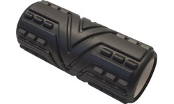 Wałek do masażu Yate - 33x14 cm, czarny