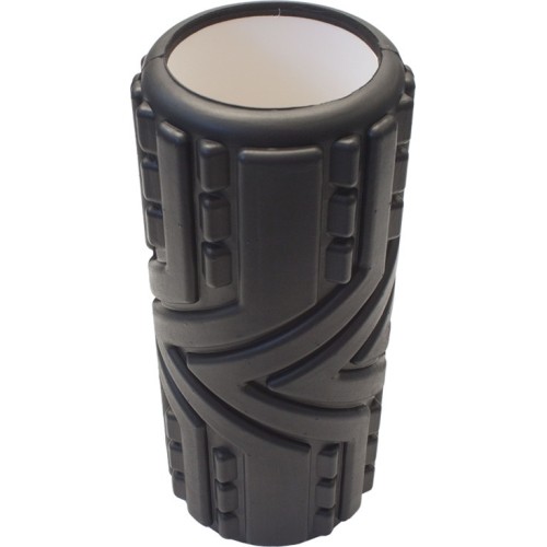 Wałek do masażu Yate - 33x14 cm, czarny