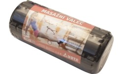 Wałek do masażu Yate - 33x14 cm, czarny