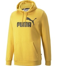 Bluza męska Puma Ess Heather Hoodie, żółta