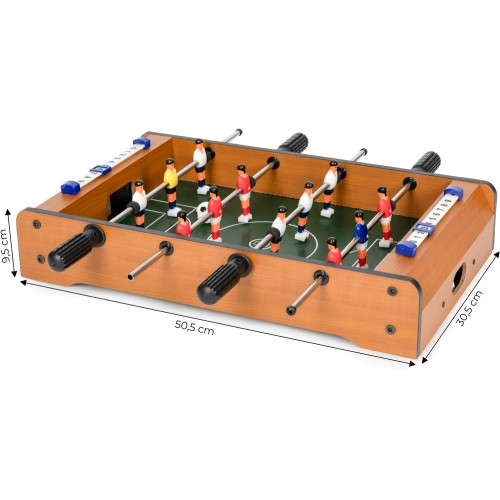 Mini piłkarzyki dla dzieci dwie piłki prowadnice