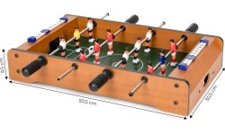 Mini piłkarzyki dla dzieci dwie piłki prowadnice