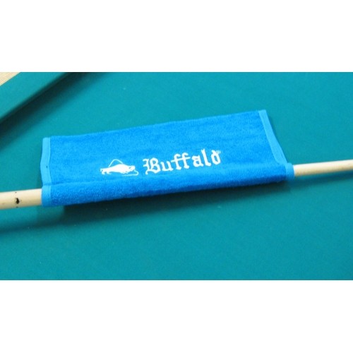 Buffalo ręcznik bilardowy niebieski z etui 33x16 cm