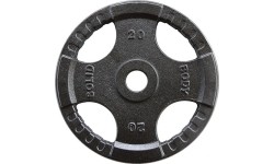 Obciążnik Talerz olimpijski Body-Solid - szary, 20 kg