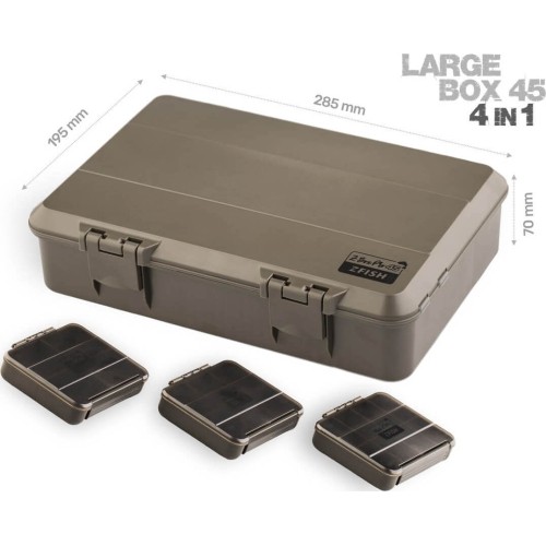 ZFISH Tackle Box Z-Box PRO 45 (4w1)