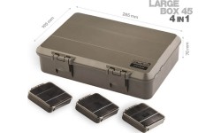 ZFISH Tackle Box Z-Box PRO 45 (4w1)