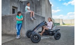 Gokart jeździk na pedały dla dzieci i dorosłych BERG Black Edition BFR
