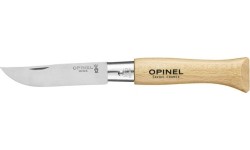 Nóż Opinel 5, stal nierdzewna Inox, drewno bukowe