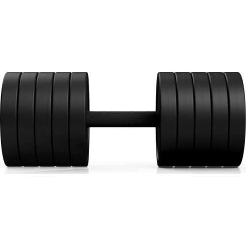 Hantel gumowany Marbo, 40 kg, czerwony