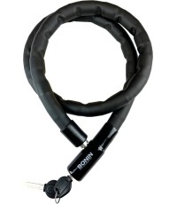 BONIN // zamek kablowy, z kluczem, 22 x 1200 mm