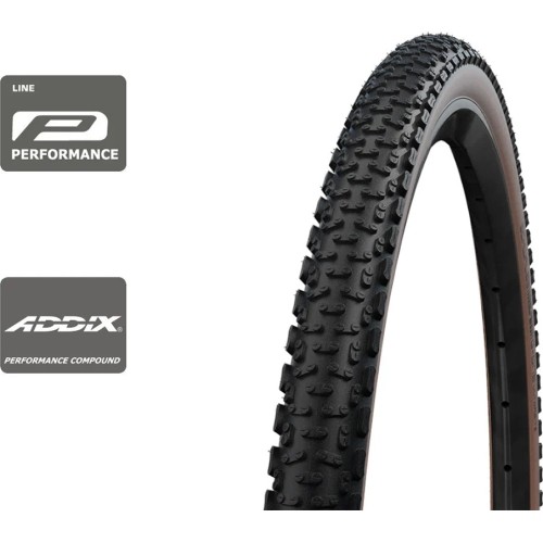 Opona Schwalbe G-One Ultrabite ADDIX Performance RaceGuard TLE 28" x 1.70" (45-622), bezdętkowa, składana