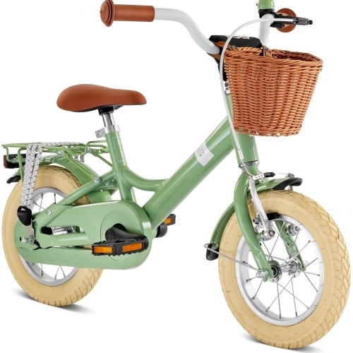 Rower PUKY Youke 12 Classic Alu, retro zielony