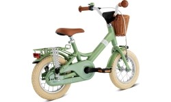 Rower PUKY Youke 12 Classic Alu, retro zielony