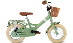 Rower PUKY Youke 12 Classic Alu, retro zielony