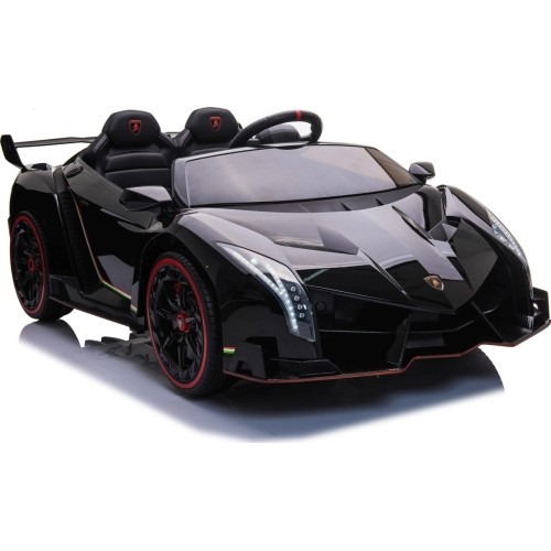 Pojazd elektryczny Lamborghini Veneno, czarny