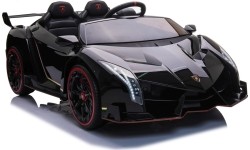 Pojazd elektryczny Lamborghini Veneno, czarny