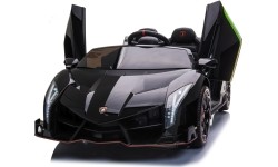 Pojazd elektryczny Lamborghini Veneno, czarny
