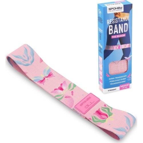Opaska oporowa średnia Spokey THE BLOOM ELASTIC BAND