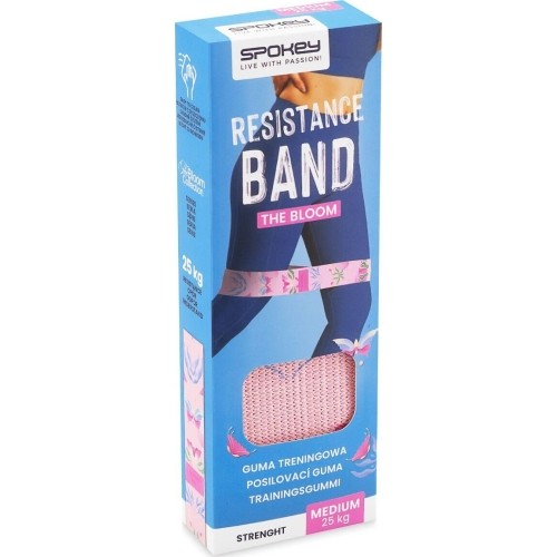 Opaska oporowa średnia Spokey THE BLOOM ELASTIC BAND