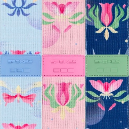 Zestaw trzech taśm oporowych Spokey THE BLOOM SET