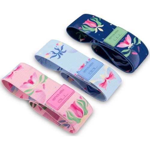 Zestaw trzech taśm oporowych Spokey THE BLOOM SET