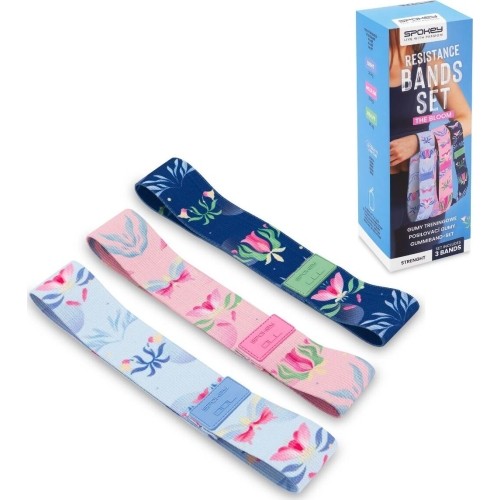 Zestaw trzech taśm oporowych Spokey THE BLOOM SET