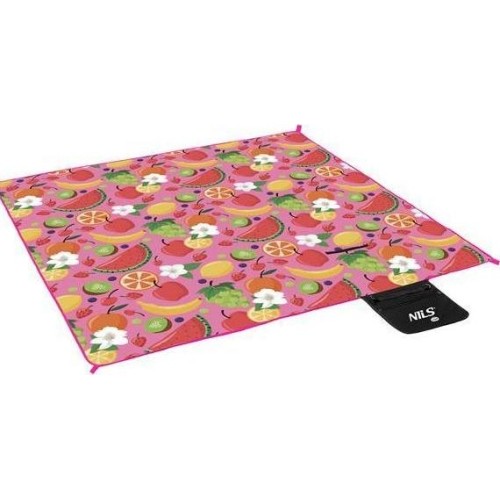NC2223 BLANKIET PIKNIKOWY FRUIT 200x200 PE ALU NILS CAMP