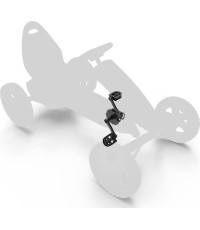 Wał korbowy z zestawem korb 110 + pedały do Berg Rally