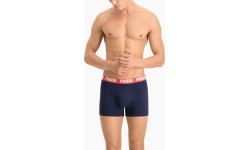 Bokserki męskie Puma Basic Boxer czarno-szare