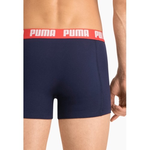 Bokserki męskie Puma Basic Boxer czarno-szare
