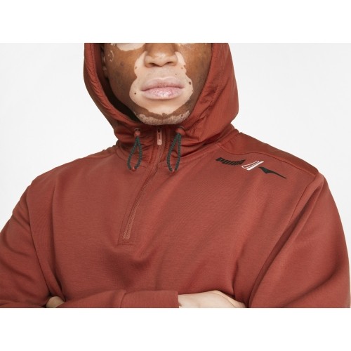 Bluza męska Puma Rad/Cal Half-Zip brązowa 847436 23