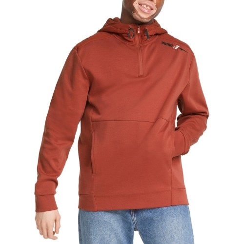 Bluza męska Puma Rad/Cal Half-Zip brązowa 847436 23