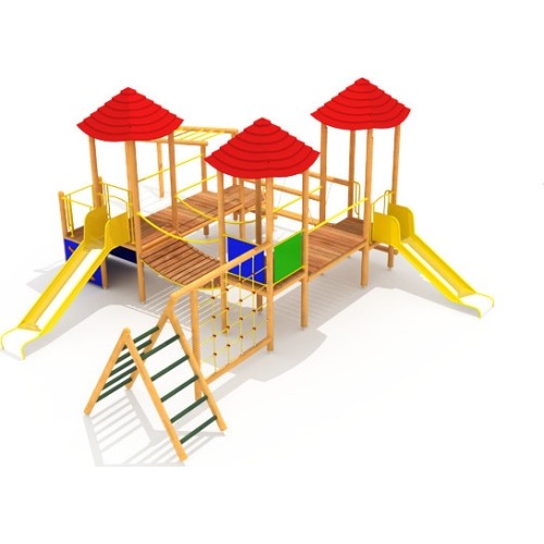 Drewniany plac zabaw dla dzieci Model 0503E