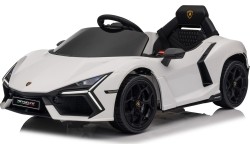 Biały pojazd Lamborghini Revuelto