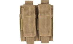 COYOTE DOUBLE PISTOLE MAGAZINE POUCHE