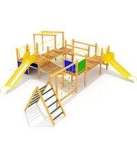 Drewniany plac zabaw dla dzieci Model 0503F