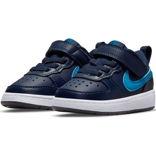 Nike Court Borough Low 2 buty dziecięce niebieskie BQ5453 403