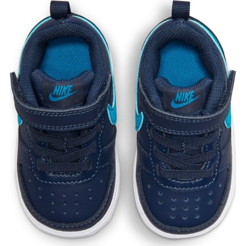 Nike Court Borough Low 2 buty dziecięce niebieskie BQ5453 403