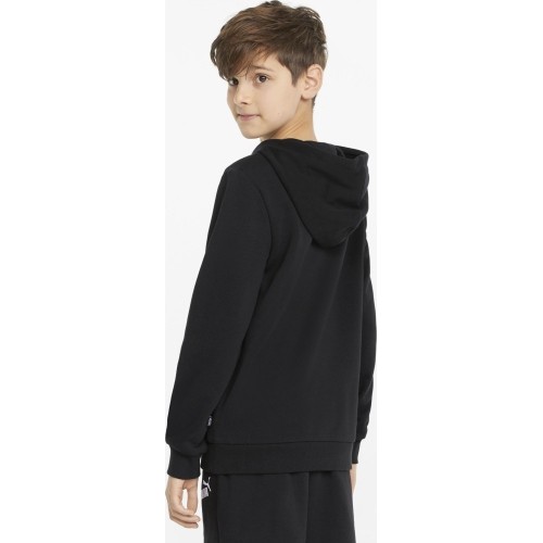 Bluza z kapturem Puma Power Logo dla młodzieży, czarna 847297 01