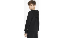 Bluza z kapturem Puma Power Logo dla młodzieży, czarna 847297 01