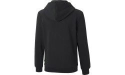 Bluza z kapturem Puma Power Logo dla młodzieży, czarna 847297 01